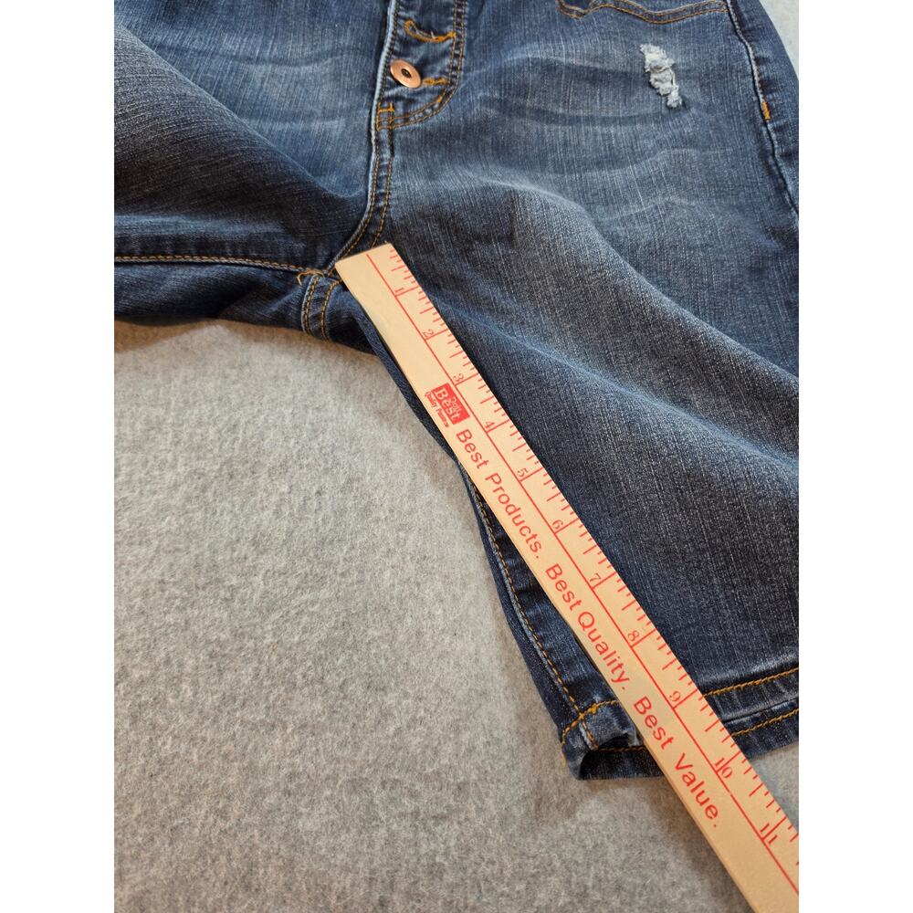 !iT Denim Helena High Rise Shorts Size 6 - Picture 6 of 8